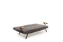 Atelier Del Sofa Zven - Sofá-Cama de 3 Plazas Gris